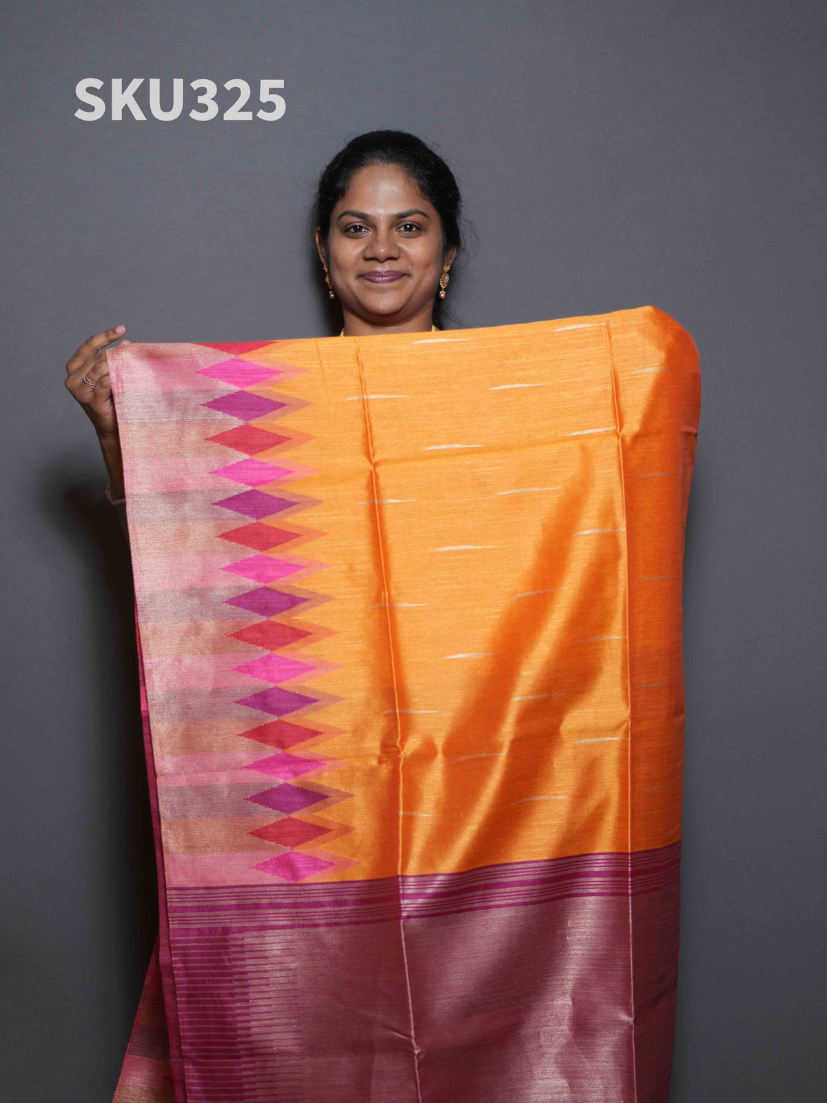 Dupion Silk Sarees Signature Weave / SKU325 – 6