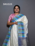 Dupion Silk Sarees Regal Elegance / SKU325 – 7