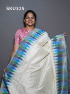 Dupion Silk Sarees Regal Elegance / SKU325 – 7