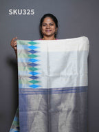 Dupion Silk Sarees Regal Elegance / SKU325 – 7