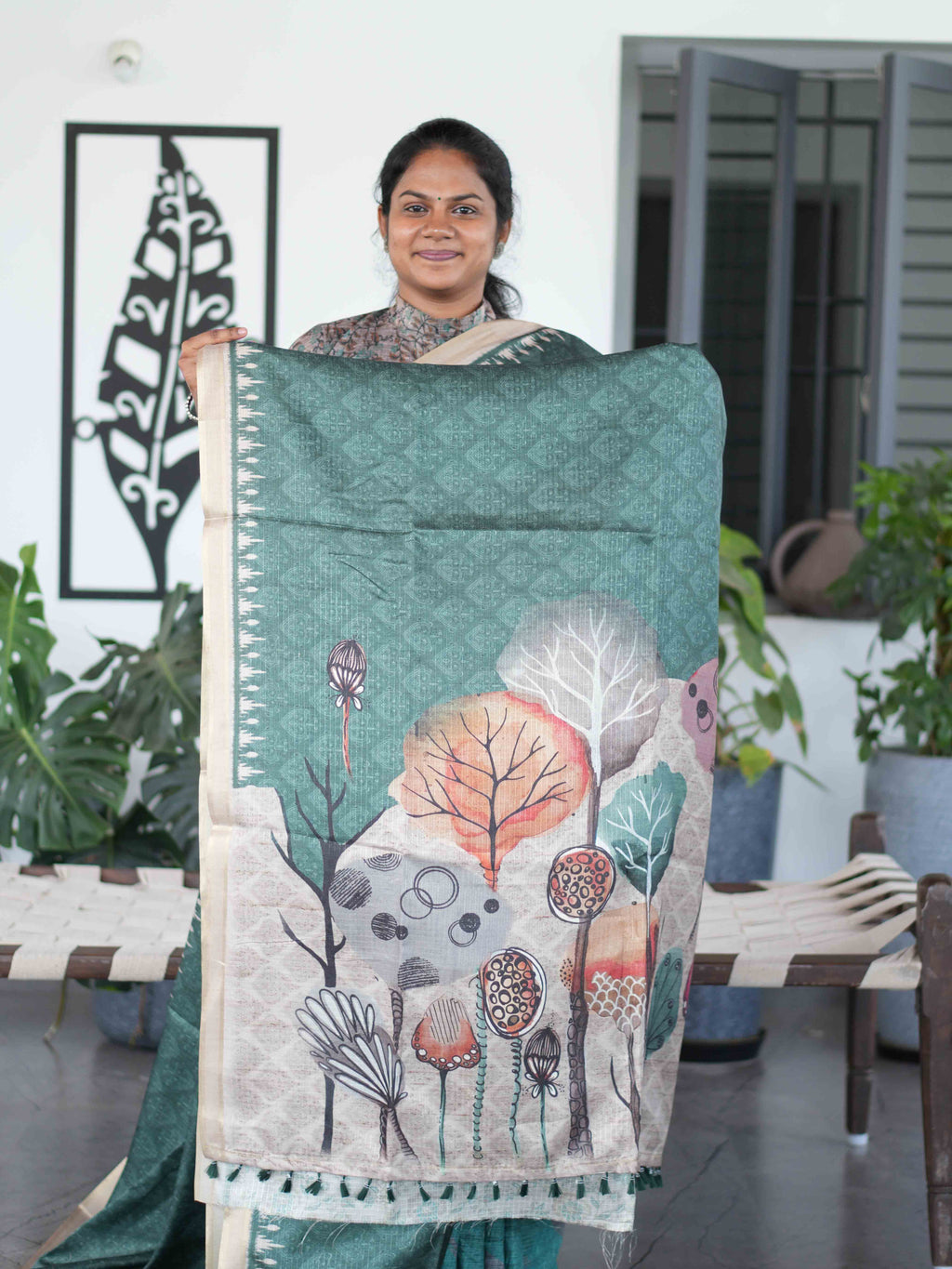 Malai Tussar Sarees / SKU222 – 2
