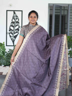 Malai Tussar Sarees / SKU222 – 3