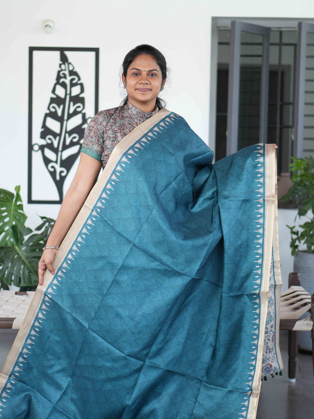 Malai Tussar Sarees / SKU222 – 5