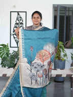 Malai Tussar Sarees / SKU222 – 5