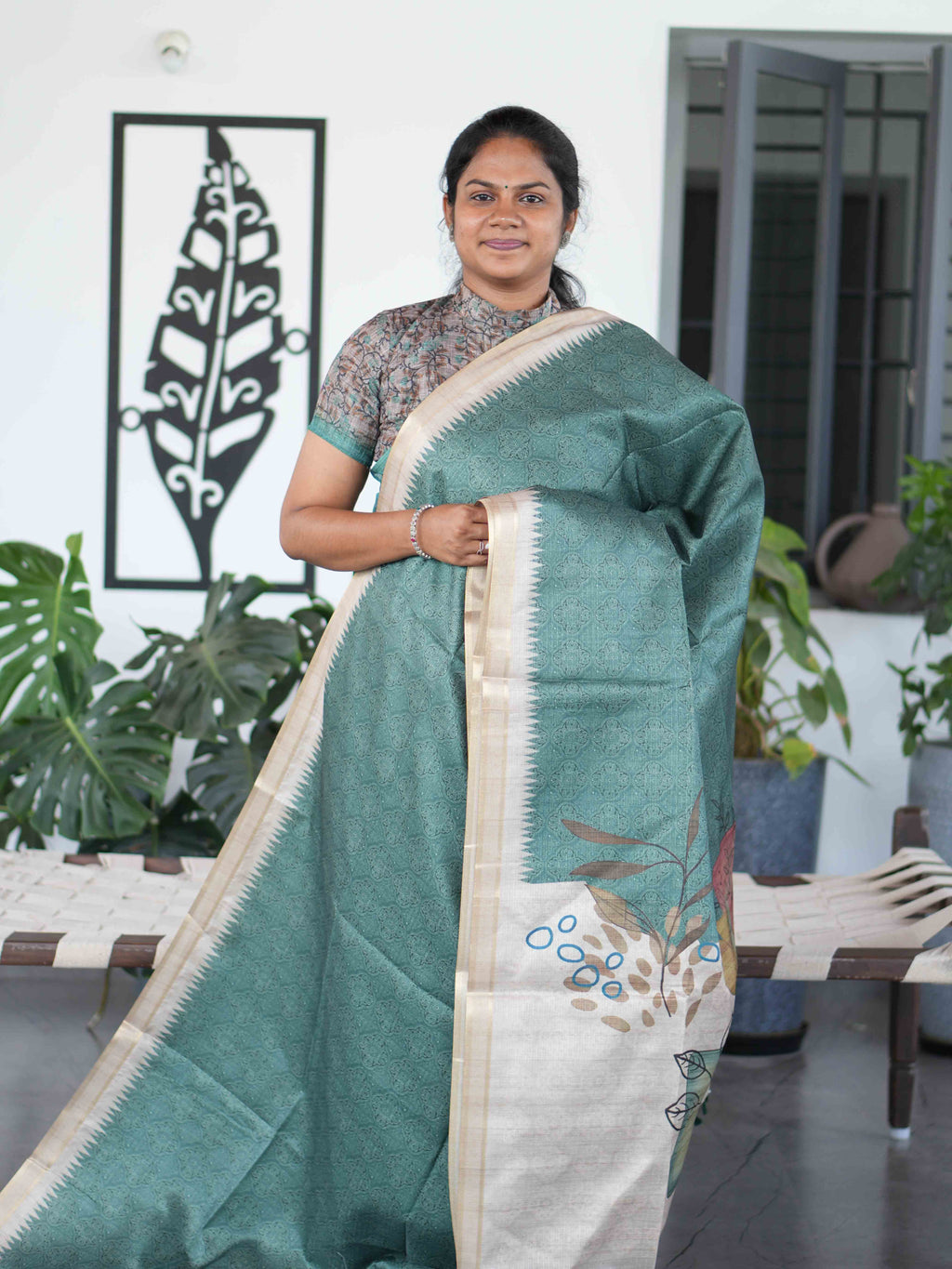 Malai Tussar Sarees / SKU222 – 7