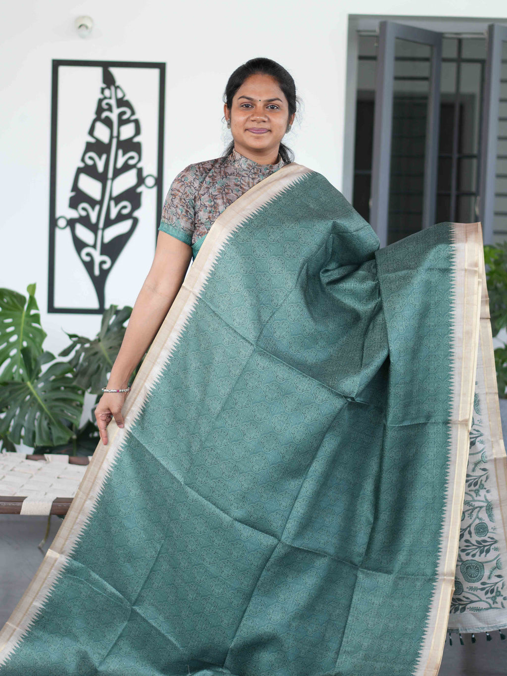 Malai Tussar Sarees / SKU222 – 7
