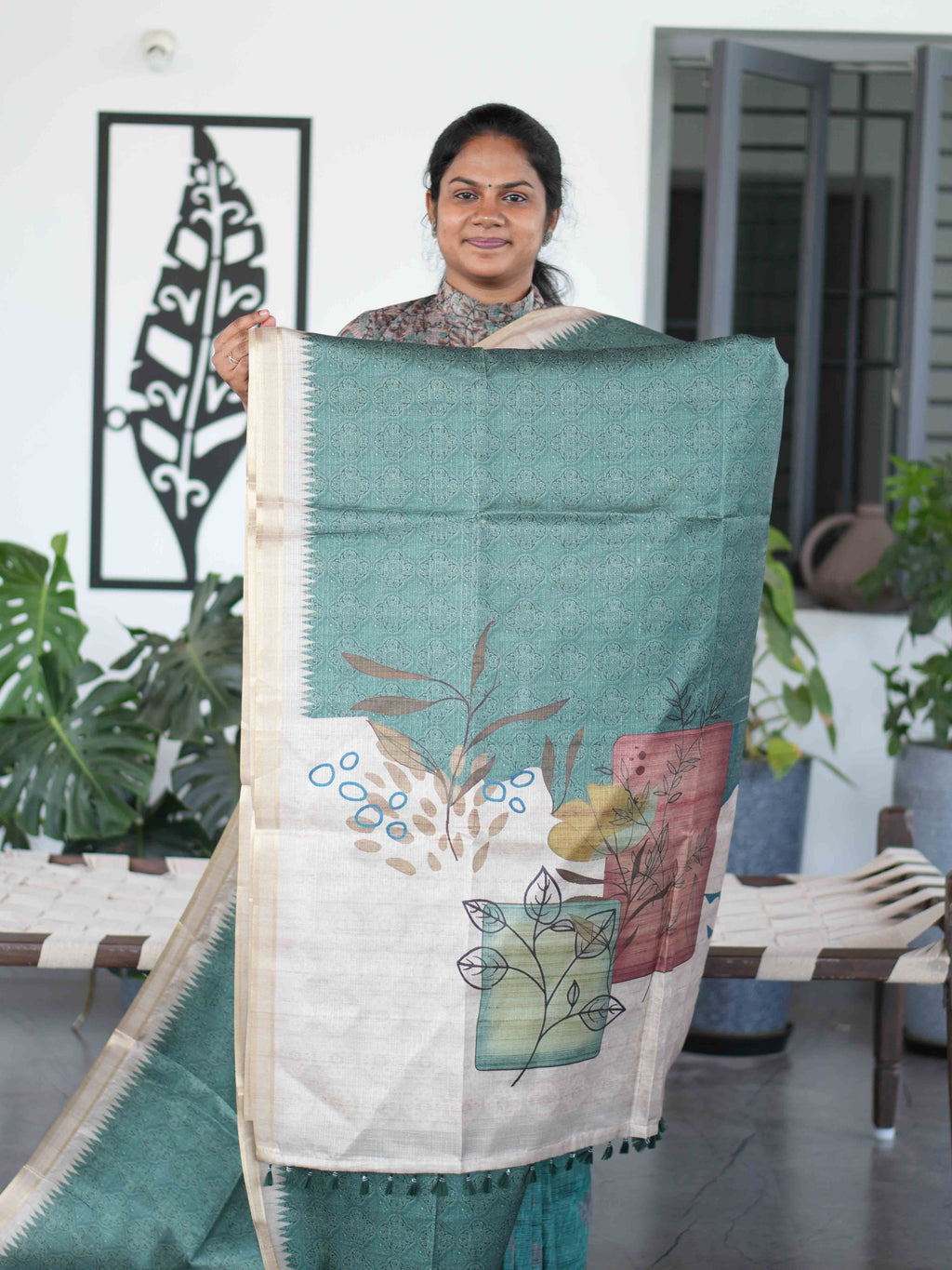 Malai Tussar Sarees / SKU222 – 7