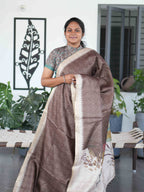 Malai Tussar Sarees / SKU222 – 8
