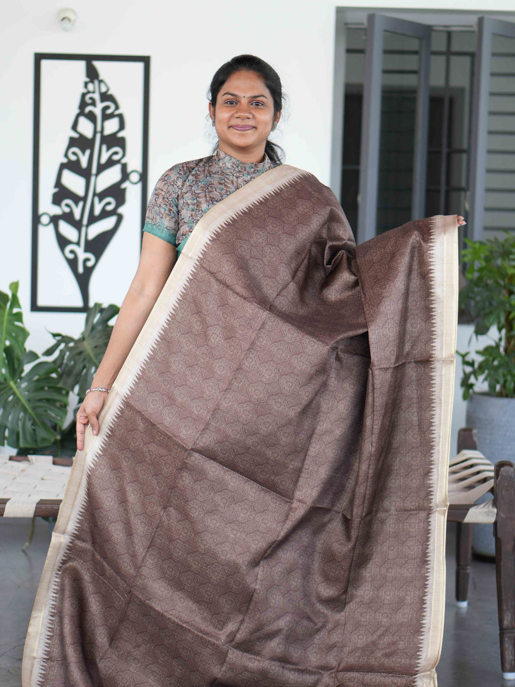 Malai Tussar Sarees / SKU222 – 8