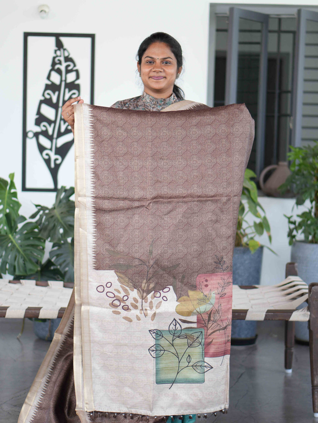 Malai Tussar Sarees / SKU222 – 8