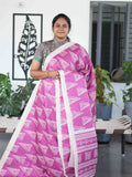 Art Printed Silk Sarees Artistic Bloom / SKU219 – 1