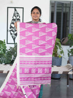 Art Printed Silk Sarees Artistic Bloom / SKU219 – 1