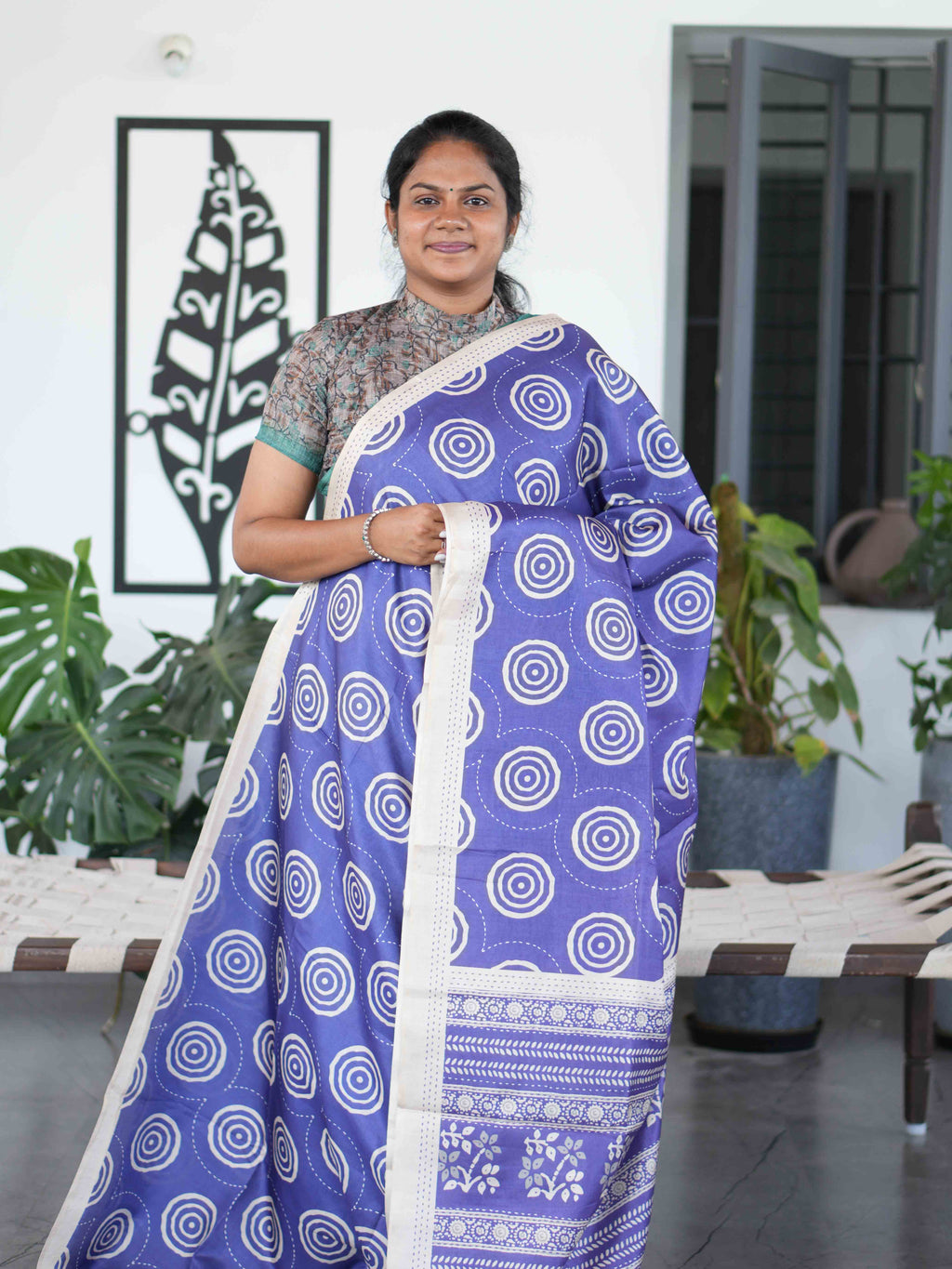 Art Printed Silk Sarees Signature Motifs / SKU219 – 6