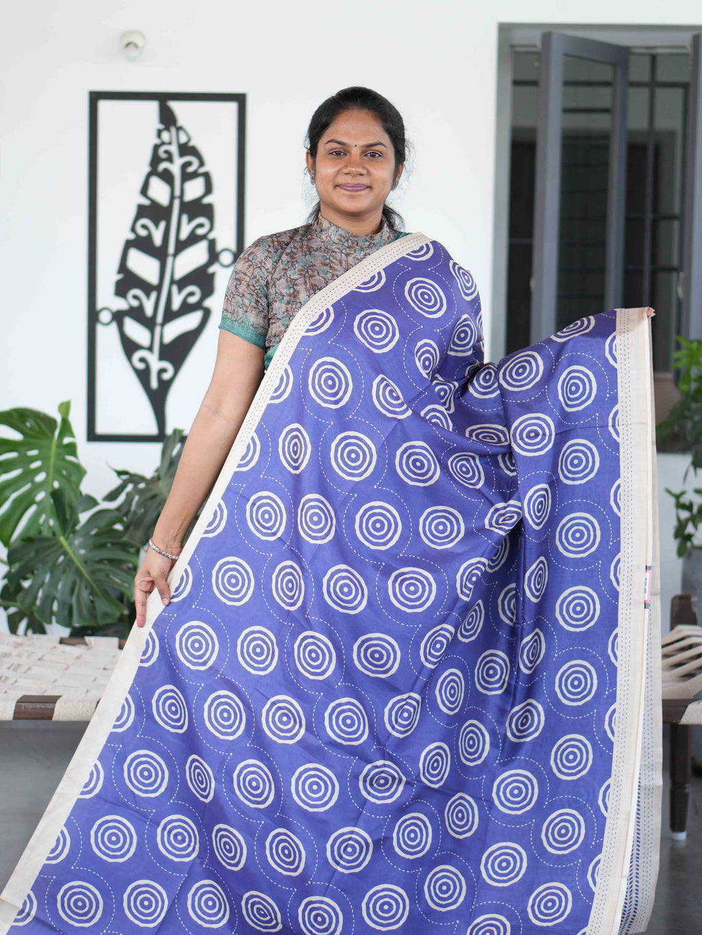 Art Printed Silk Sarees Signature Motifs / SKU219 – 6