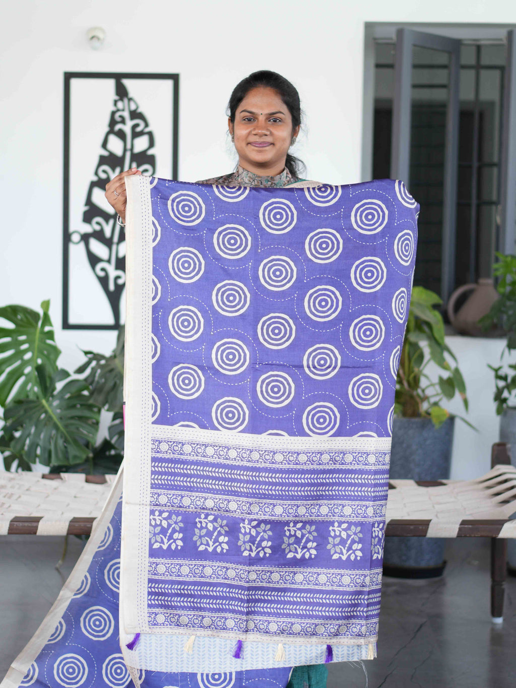Art Printed Silk Sarees Signature Motifs / SKU219 – 6