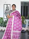 Art Printed Silk Sarees Timeless Prints / SKU219 – 7