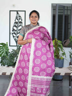 Art Printed Silk Sarees Timeless Prints / SKU219 – 7