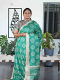 Art Printed Silk Sarees Graceful Impressions / SKU219 – 8