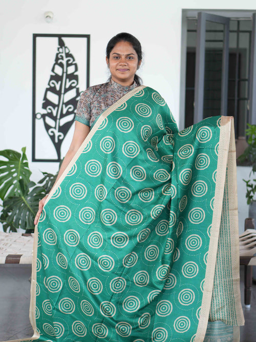 Art Printed Silk Sarees Graceful Impressions / SKU219 – 8