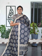 Art Printed Silk Sarees Vibrant Expression / SKU219 – 9