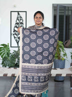Art Printed Silk Sarees Vibrant Expression / SKU219 – 9
