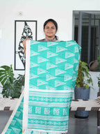Art Printed Silk Sarees Modern Muse / SKU219 – 4