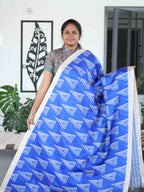 Art Printed Silk Sarees Creative Palette / SKU219 – 5