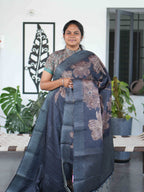 Semi Tussar Sarees Timeless Weave / SKU233 – 3