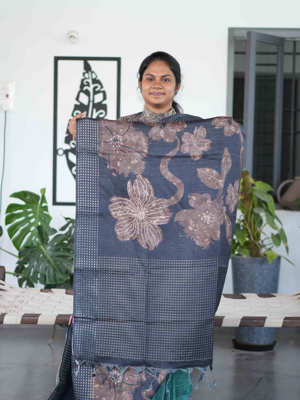 Semi Tussar Sarees Timeless Weave / SKU233 – 3