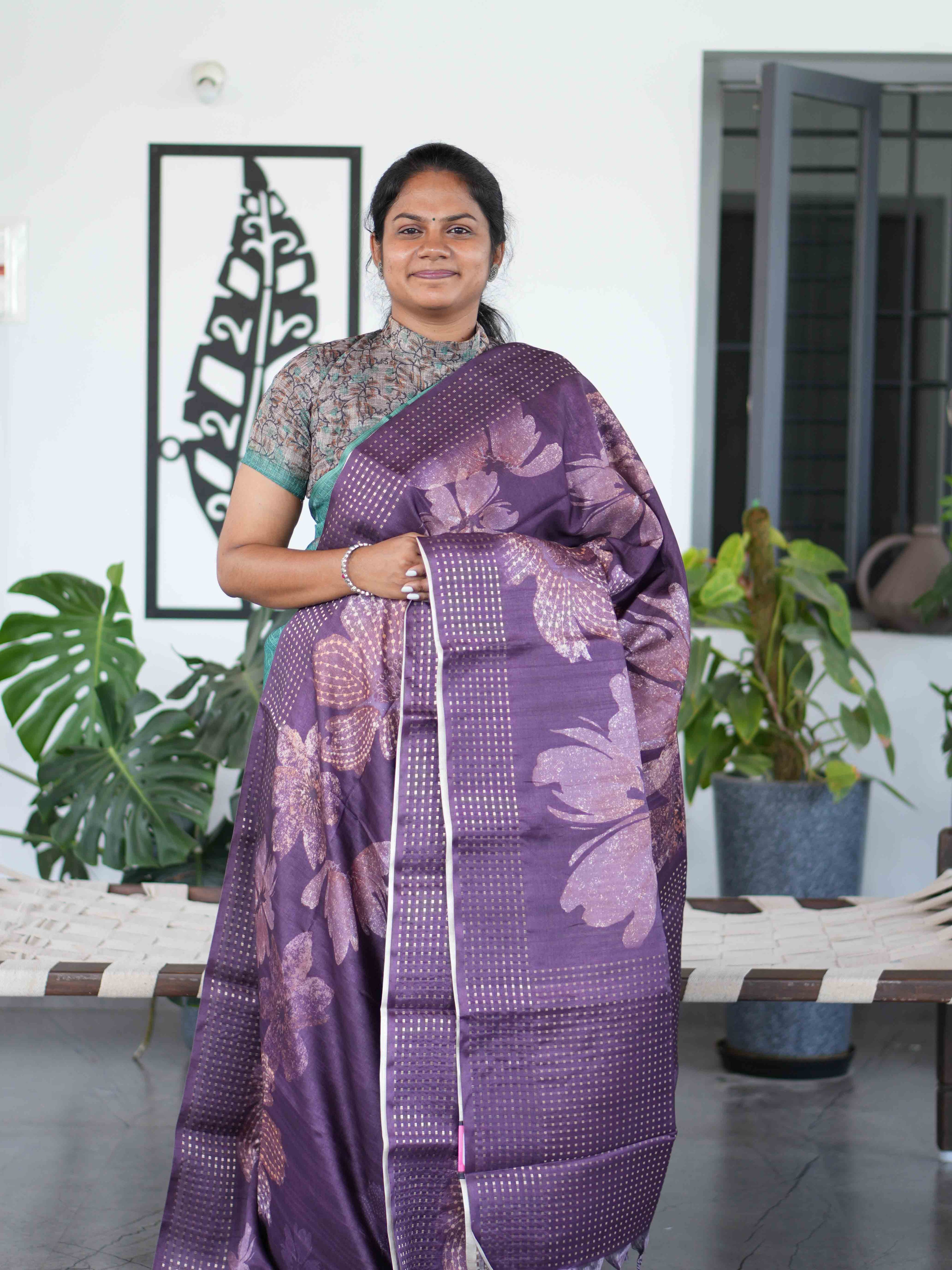 Semi Tussar Sarees Refined Texture / SKU233 – 4