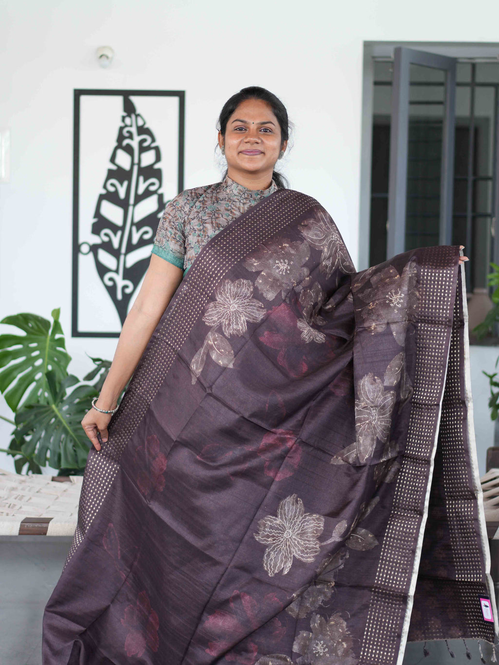 Semi Tussar Sarees Heritage Charm / SKU233 – 5