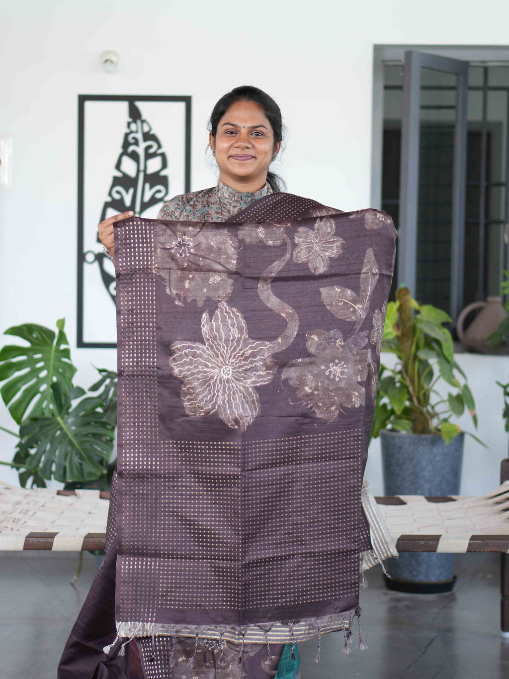 Semi Tussar Sarees Heritage Charm / SKU233 – 5