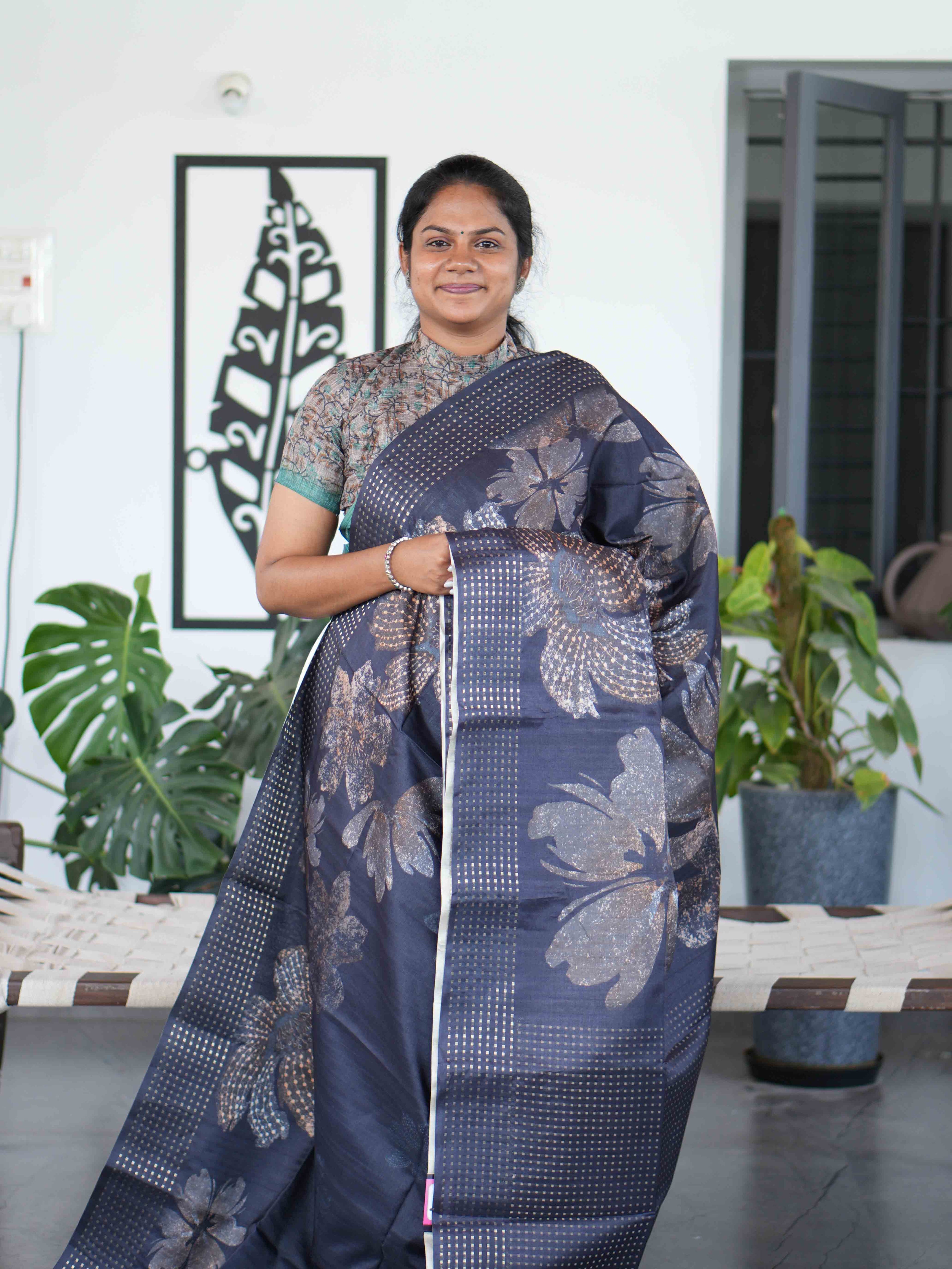 Semi Tussar Sarees Signature Style / SKU233 – 6