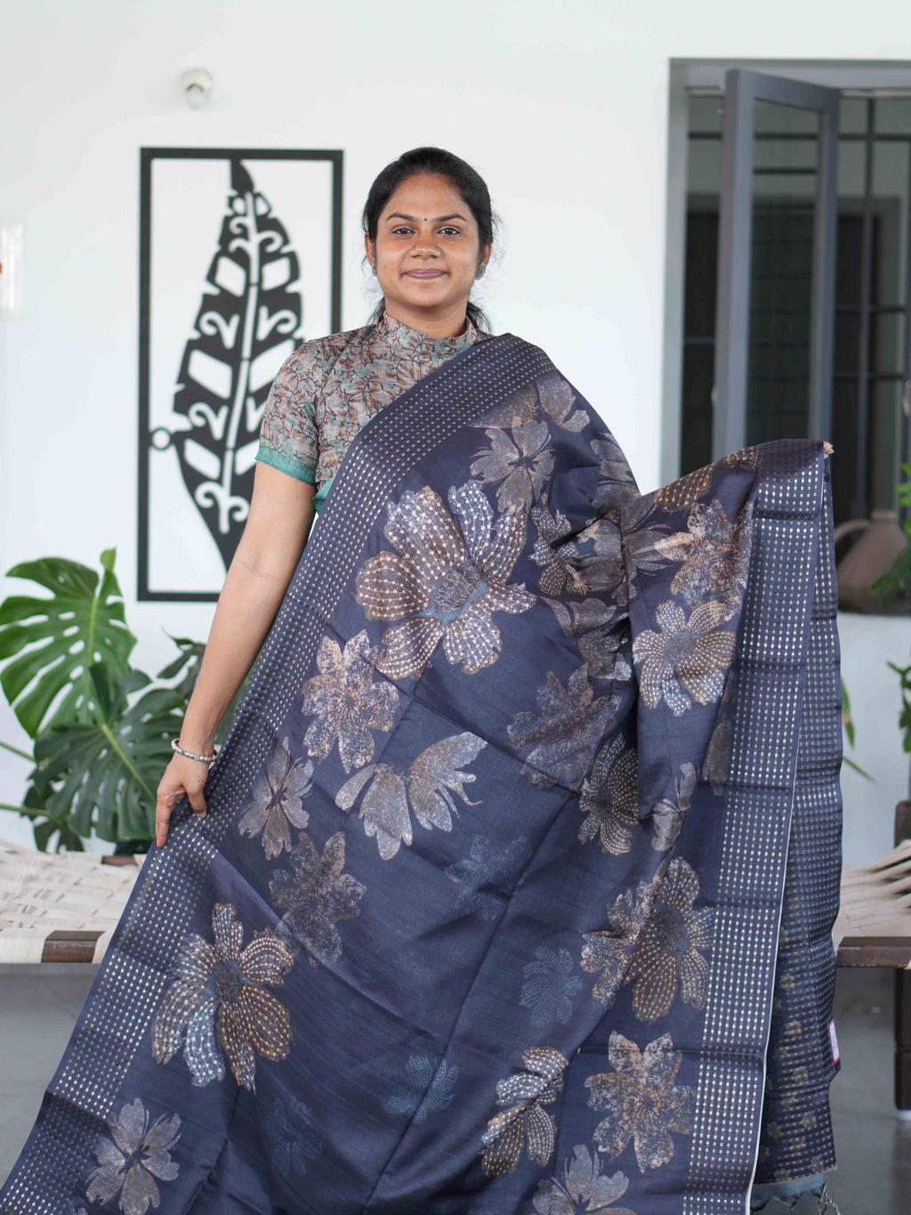 Semi Tussar Sarees Signature Style / SKU233 – 6