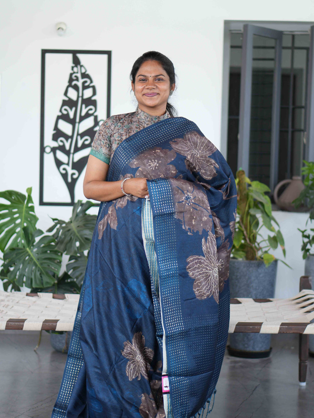 Semi Tussar Sarees Graceful Drape / SKU233 – 8