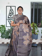 Semi Tussar Sarees Natural Elegance / SKU233 – 7