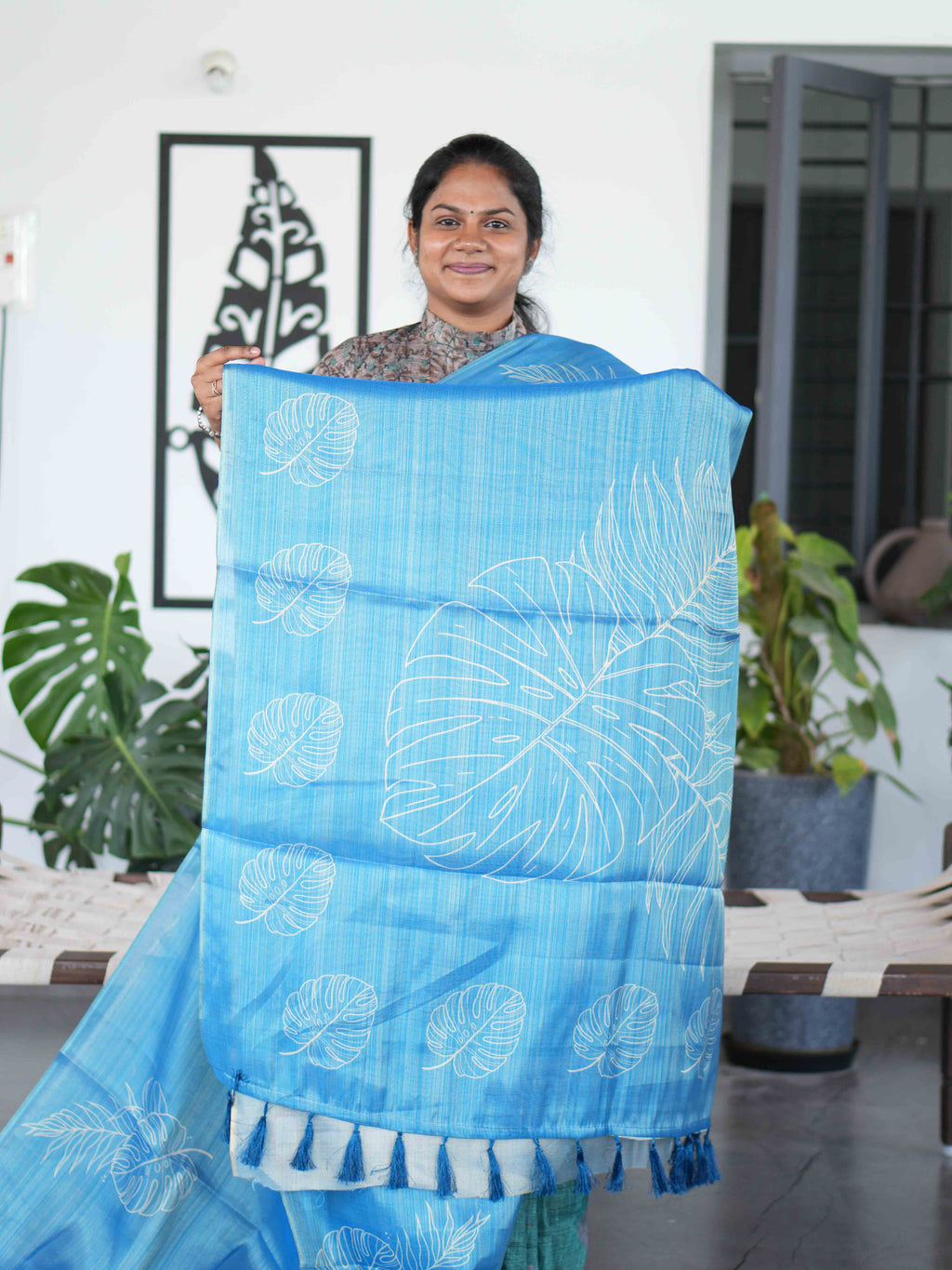 Linen Tissue Sarees Classic Sheen / SKU234 – 2