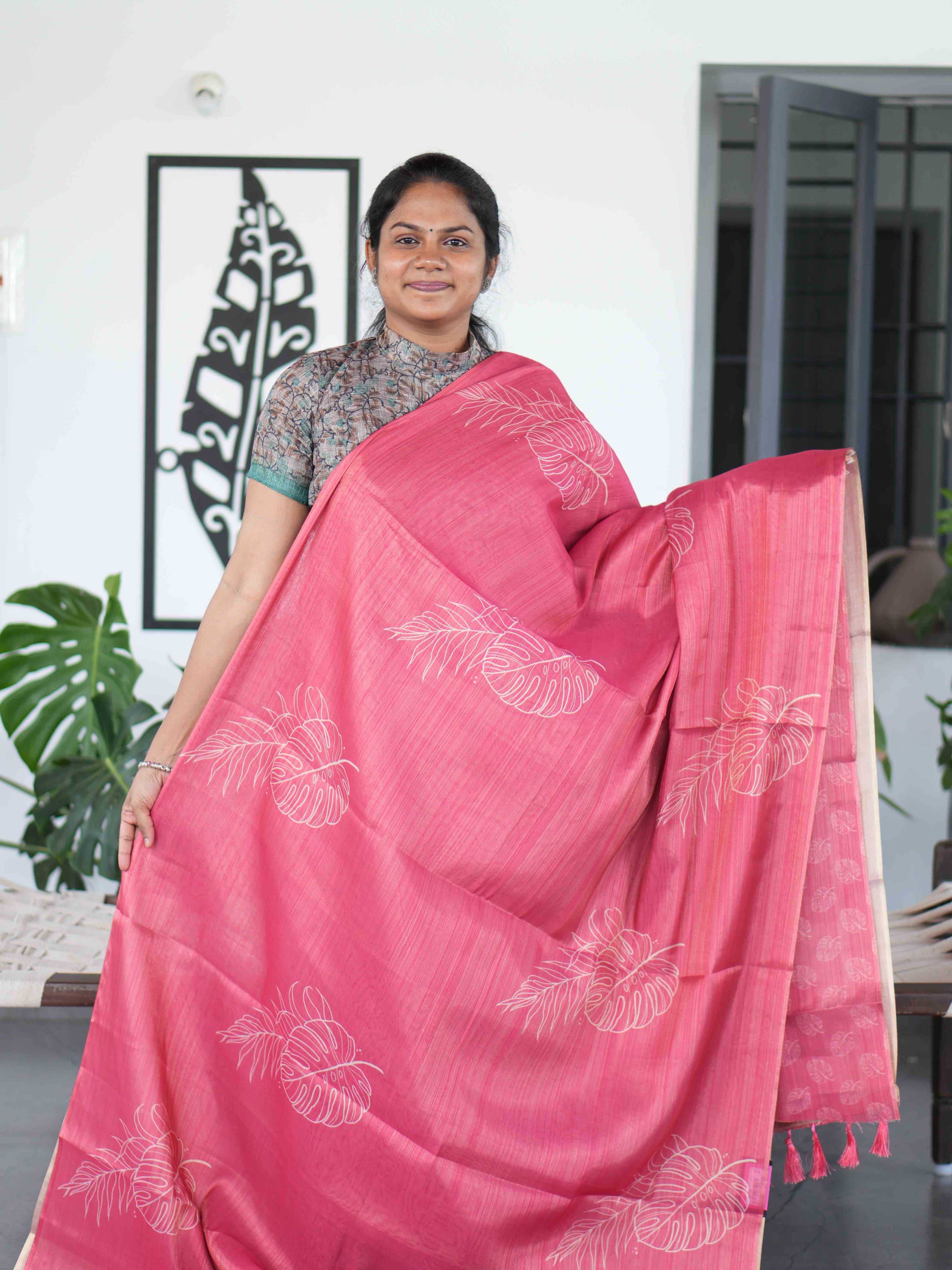 Linen Tissue Sarees Elegant Harmony / SKU234 – 3