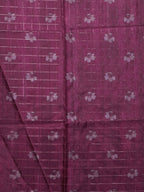 Floral Checks Printed Sarees Blooming Grace / SKU311 – 1
