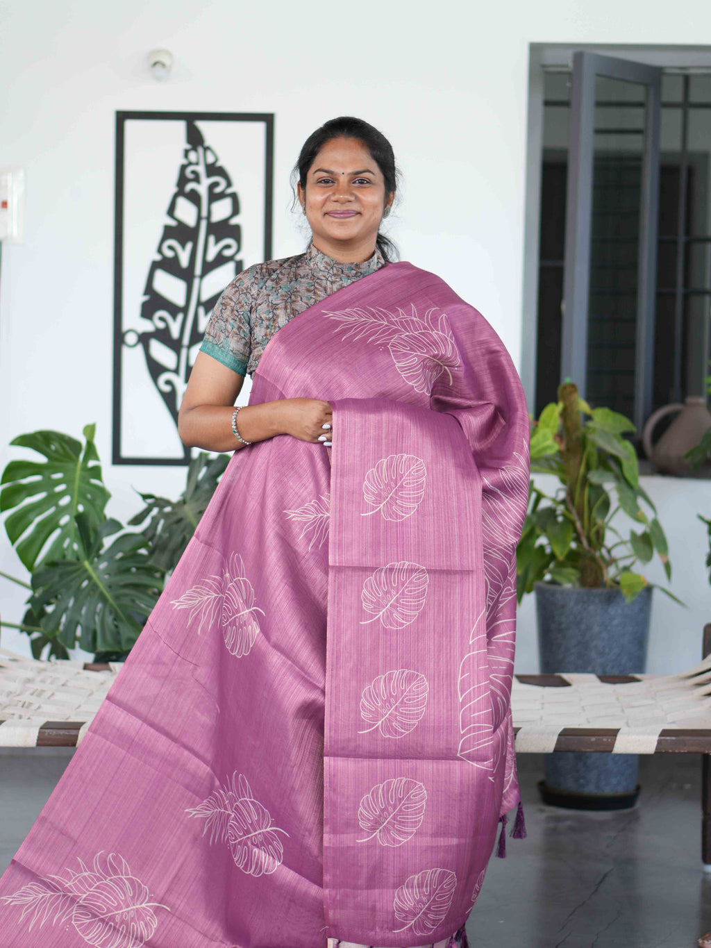 Linen Tissue Sarees Natural Radiance / SKU234 – 5