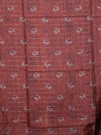 Floral Checks Printed Sarees Petal Beauty / SKU311 – 3