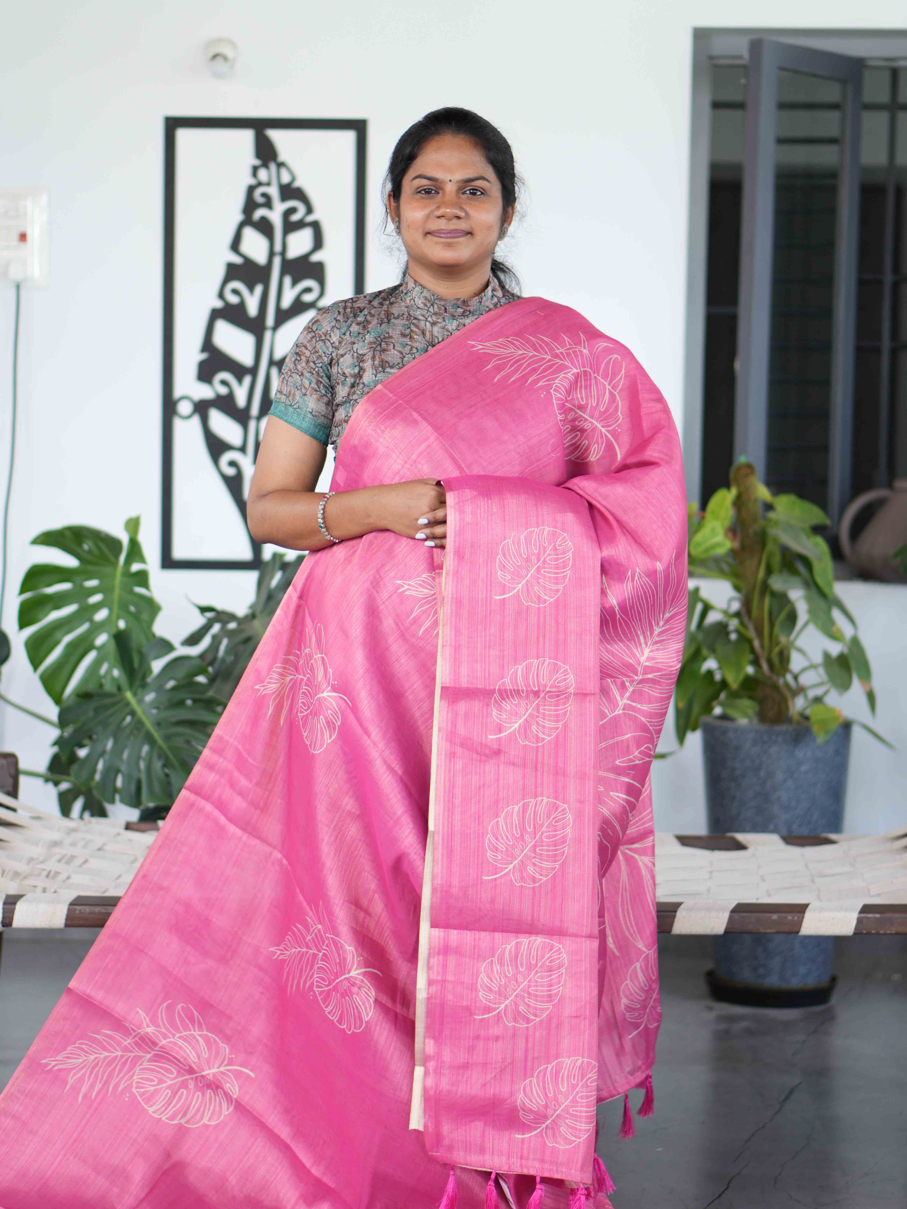 Linen Tissue Sarees Refined Grace / SKU234 – 7