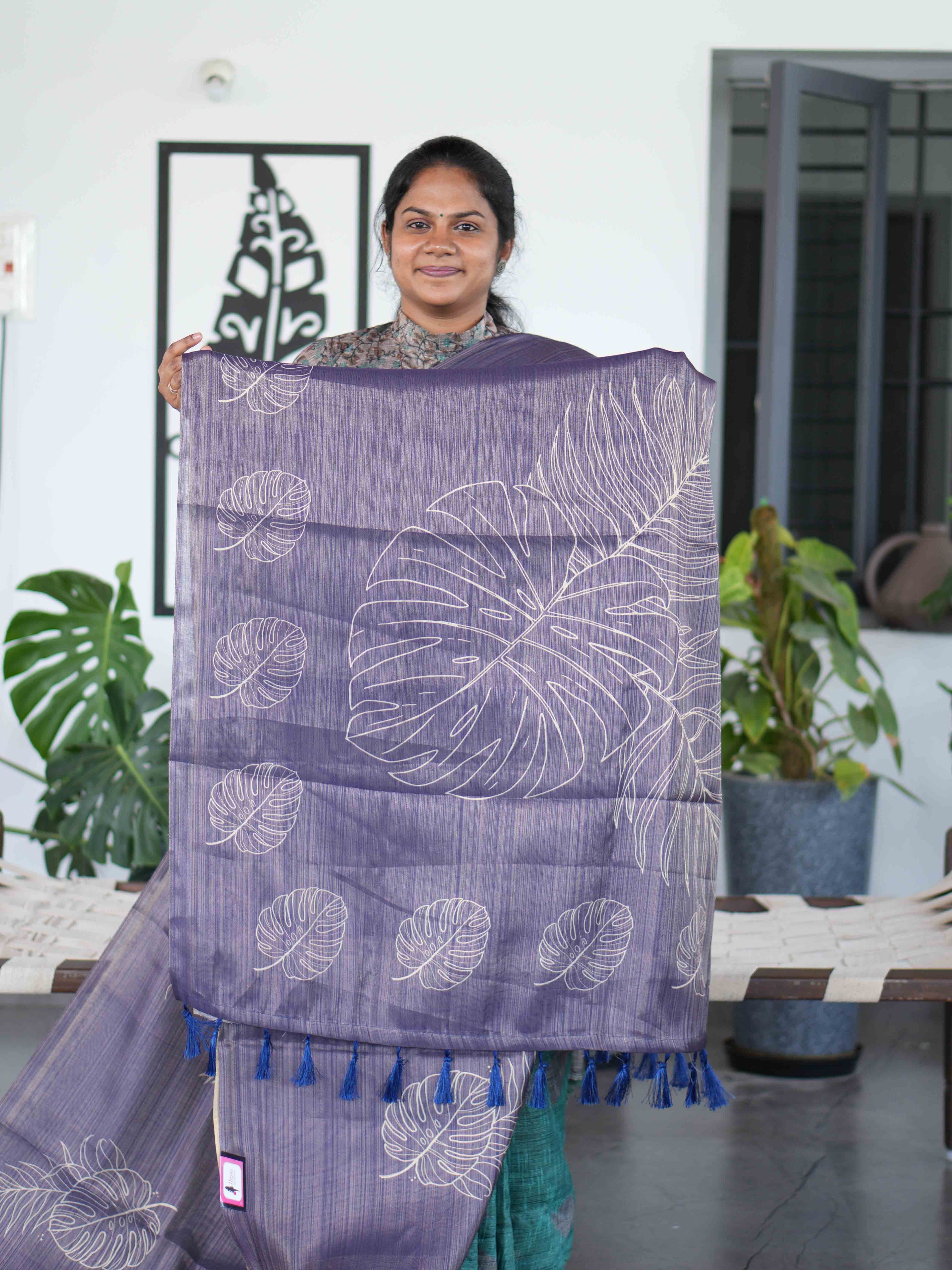 Linen Tissue Sarees Signature Glow / SKU234 – 8