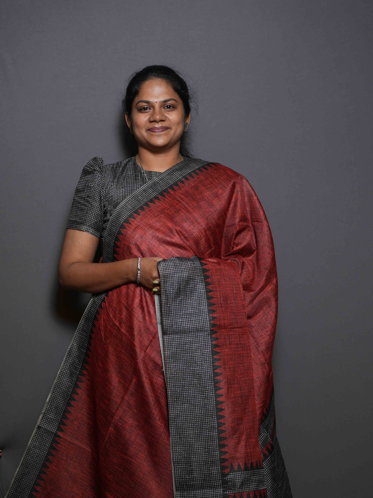 Jute Cotton Sarees Natural Charm / SKU313 – 1