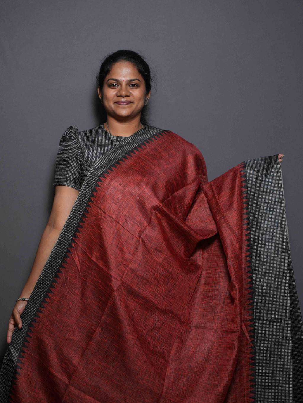 Jute Cotton Sarees Natural Charm / SKU313 – 1
