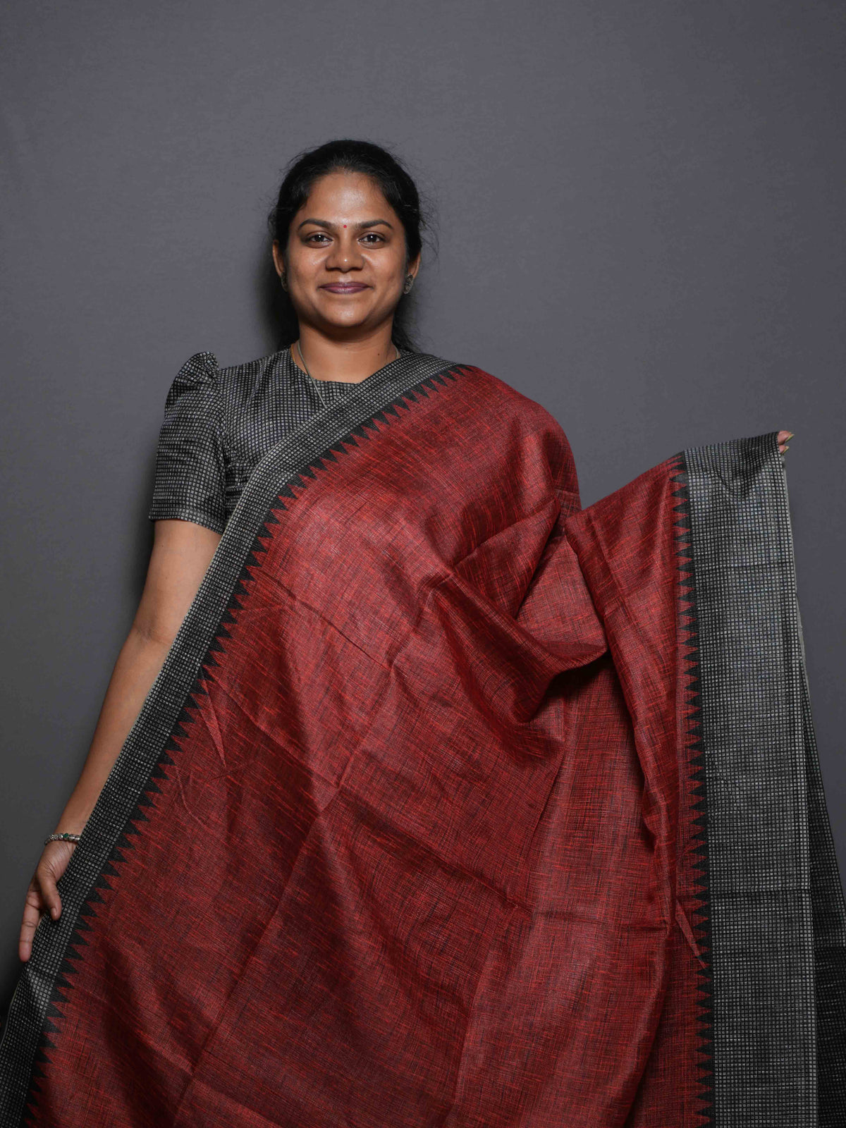 Jute Cotton Sarees Natural Charm / SKU313 – 1
