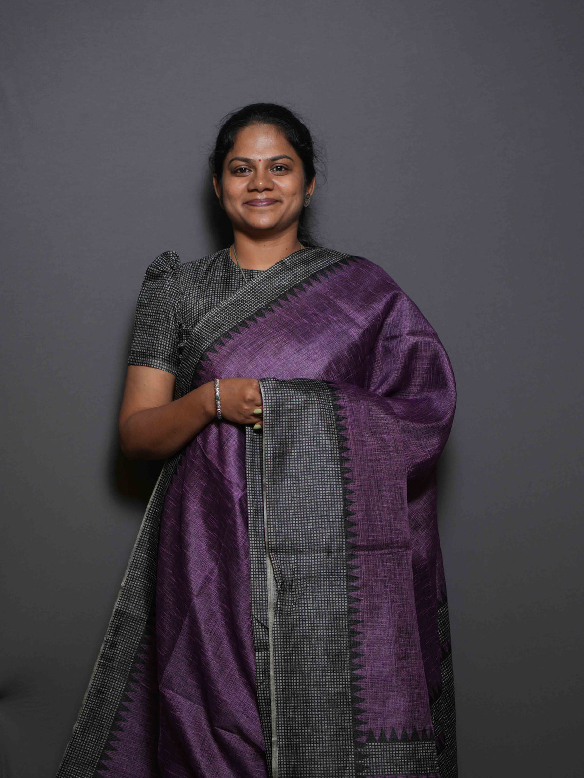 Jute Cotton Sarees Rustic Grace / SKU313 – 2
