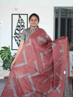Jute Cotton Sarees Natural Harmony / SKU220 – 1