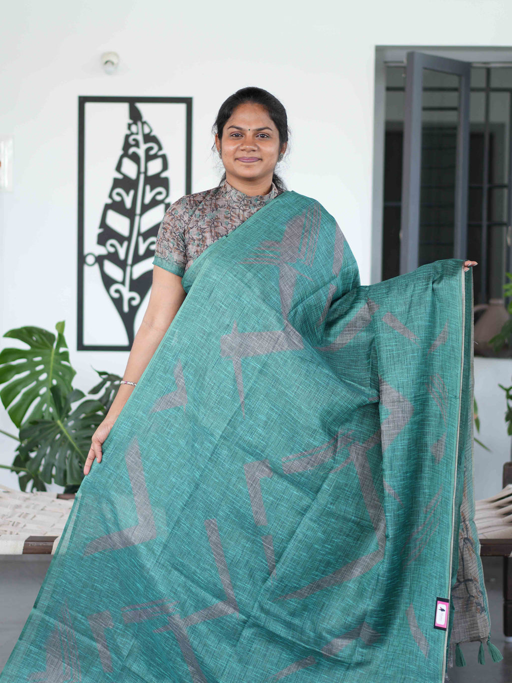 Jute Cotton Sarees Rustic Grace / SKU220 – 2