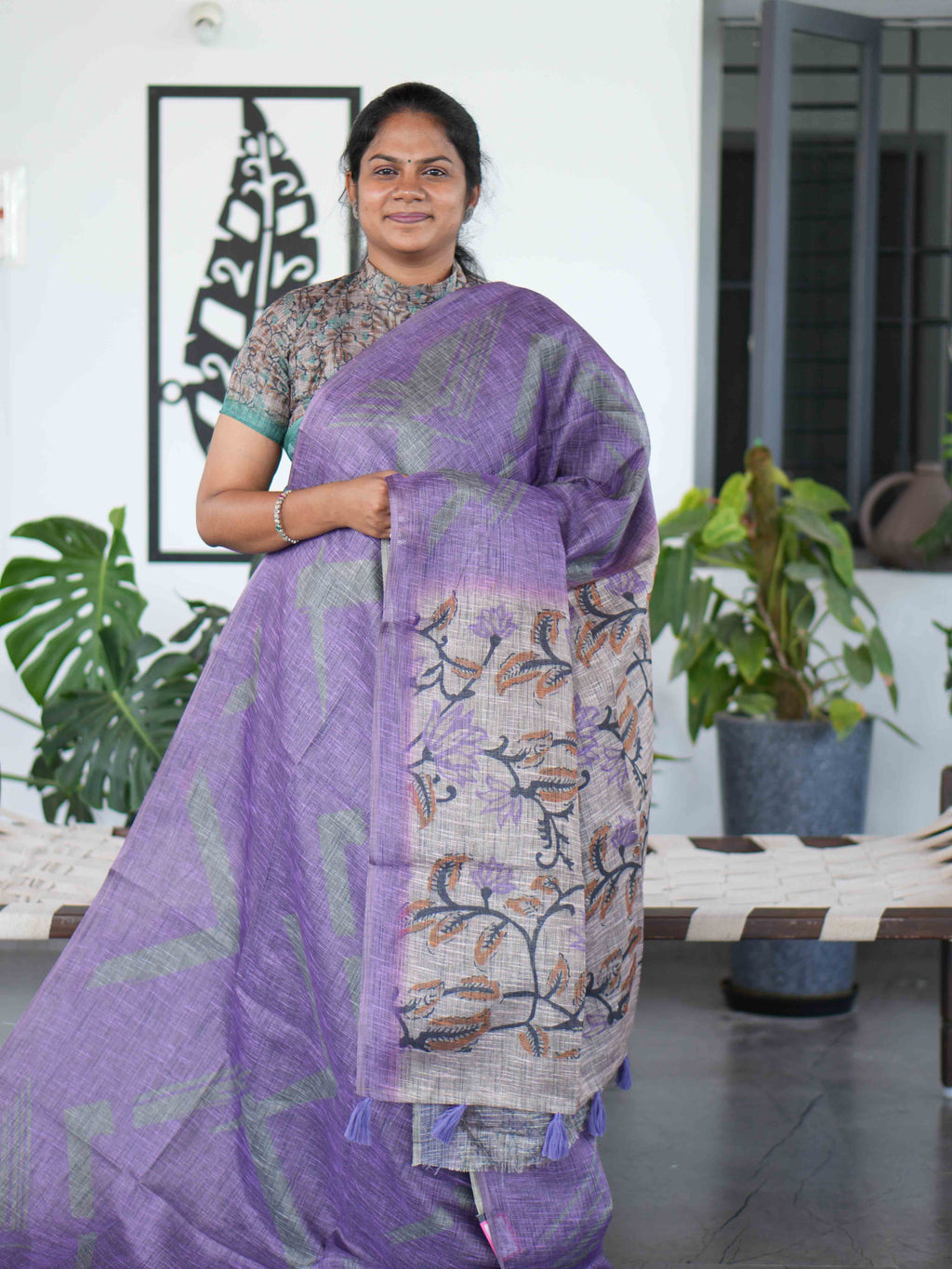 Jute Cotton Sarees Earthy Charm / SKU220 – 3